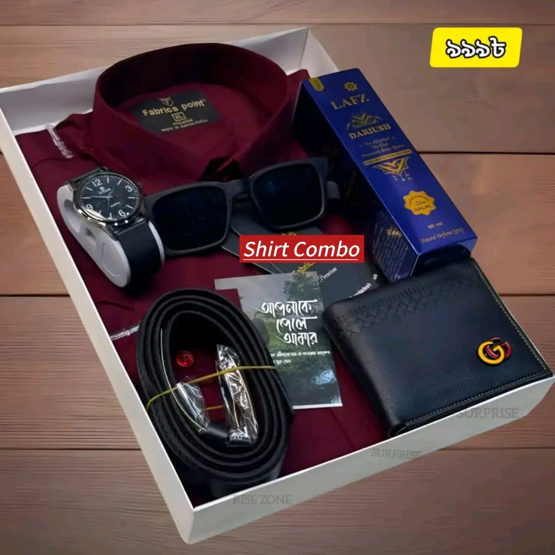 শার্ট কম্বো প্যাকেজে